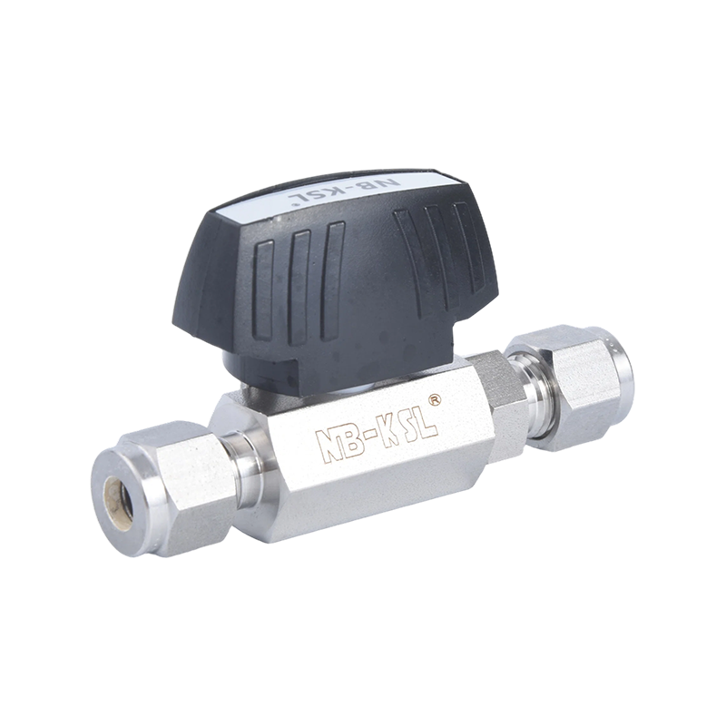 Vanne à boisseau sphérique basse pression hexagonale à raccord à compression